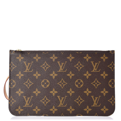 Louis Vuitton Monogram Neverfull MM GM Pochette 1 of 8