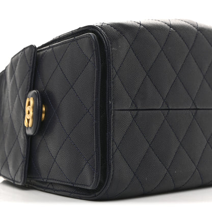 Chanel Caviar Quilted Small Chanel 25 Handbag Dark Navy 9 of 11