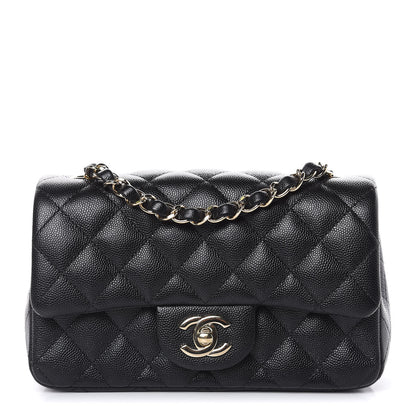 Chanel Caviar Quilted Mini Rectangular Flap Black 1 of 11