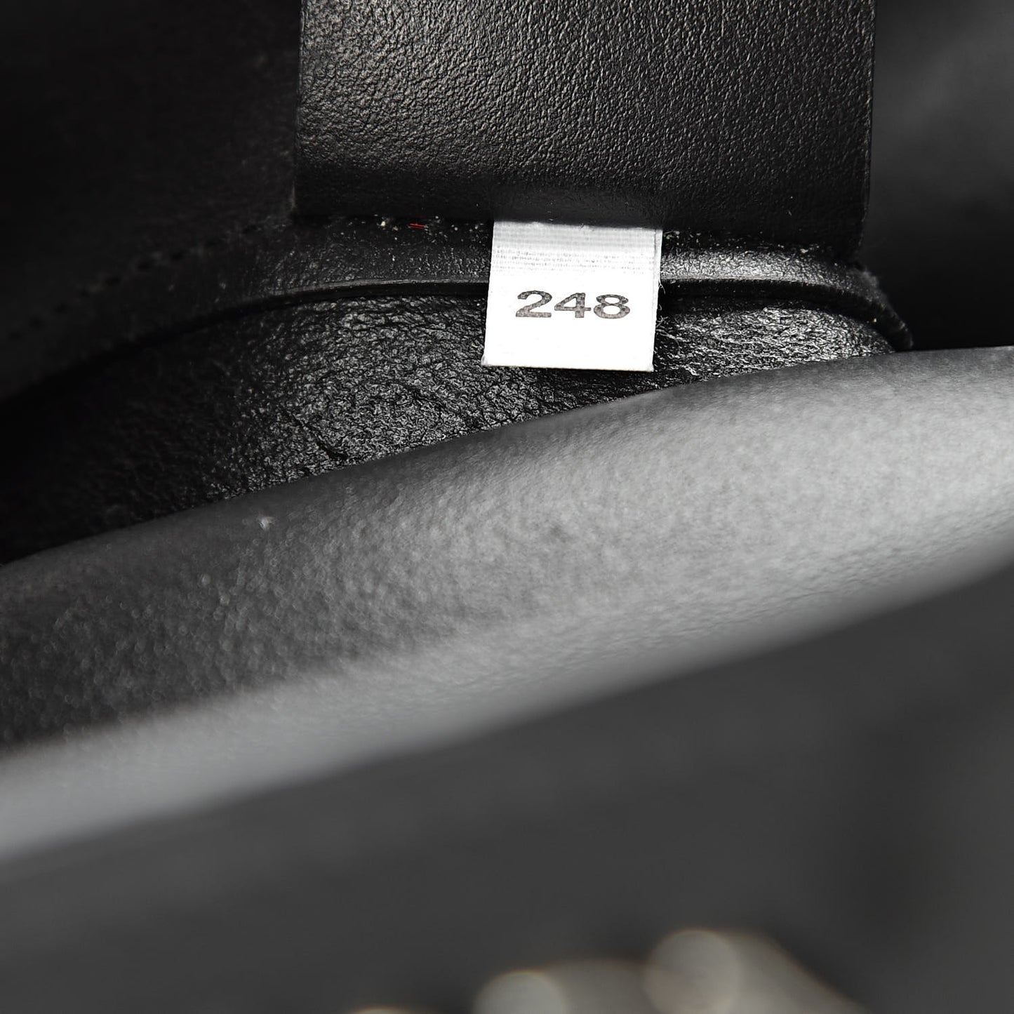 City Calf Shopping Tote Black