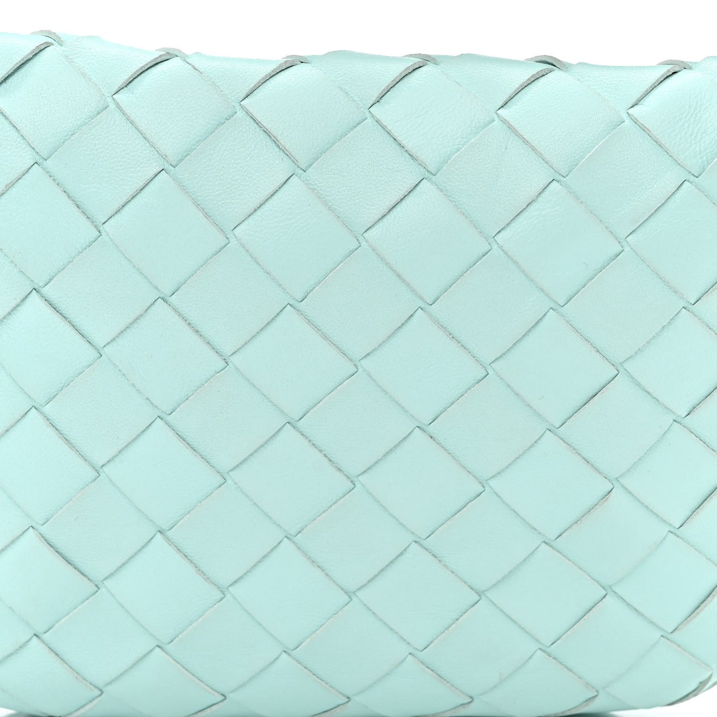 Nappa Intrecciato Mini Jodie Pale Blue