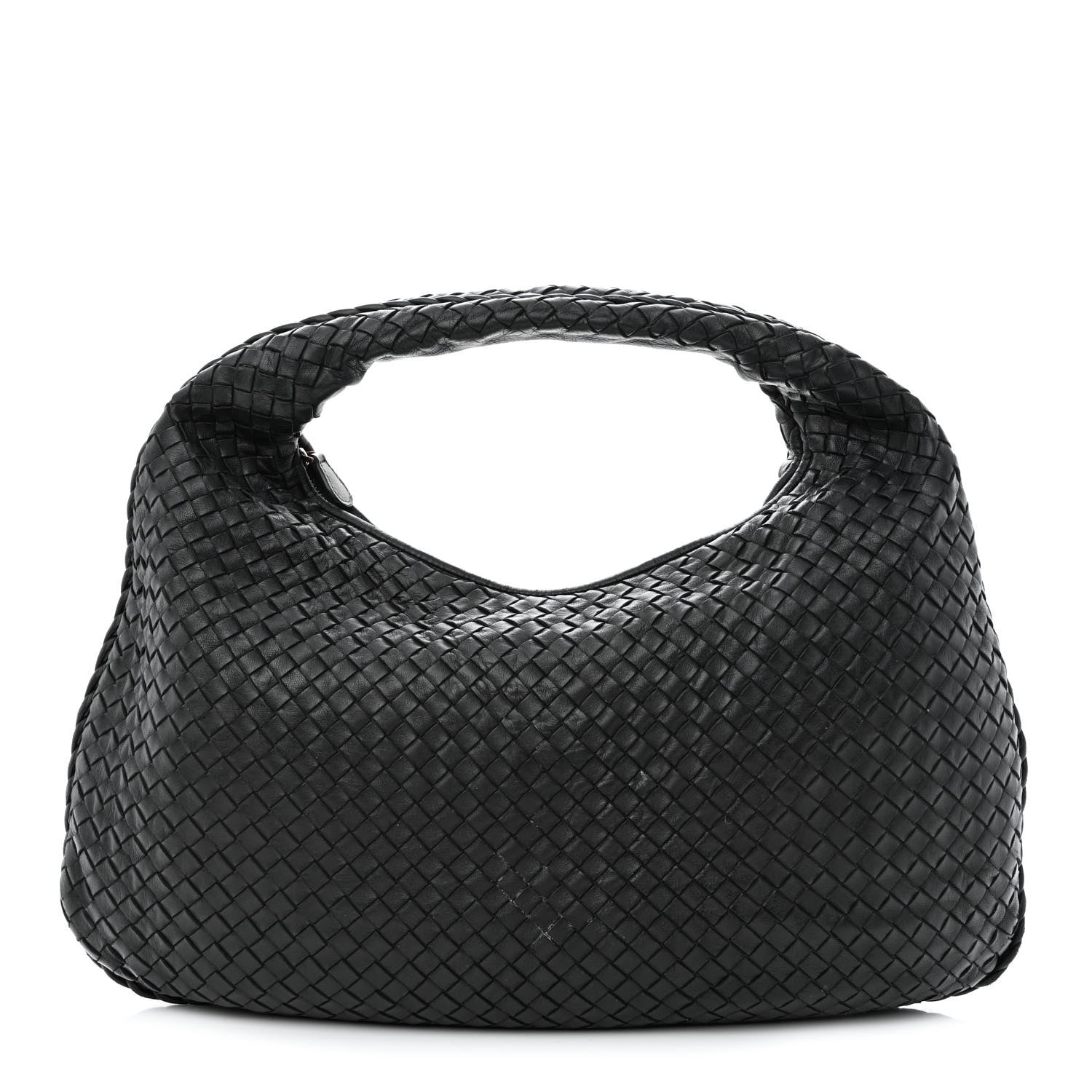 Bottega Veneta Nappa Intrecciato Large Veneta Hobo Black 1 of 10