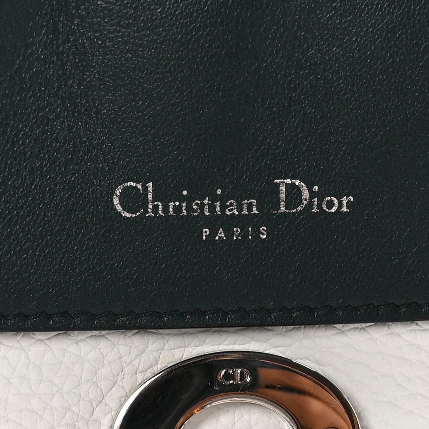 Christian Dior Bullcalf Small Be Dior Flap White 6 of 10