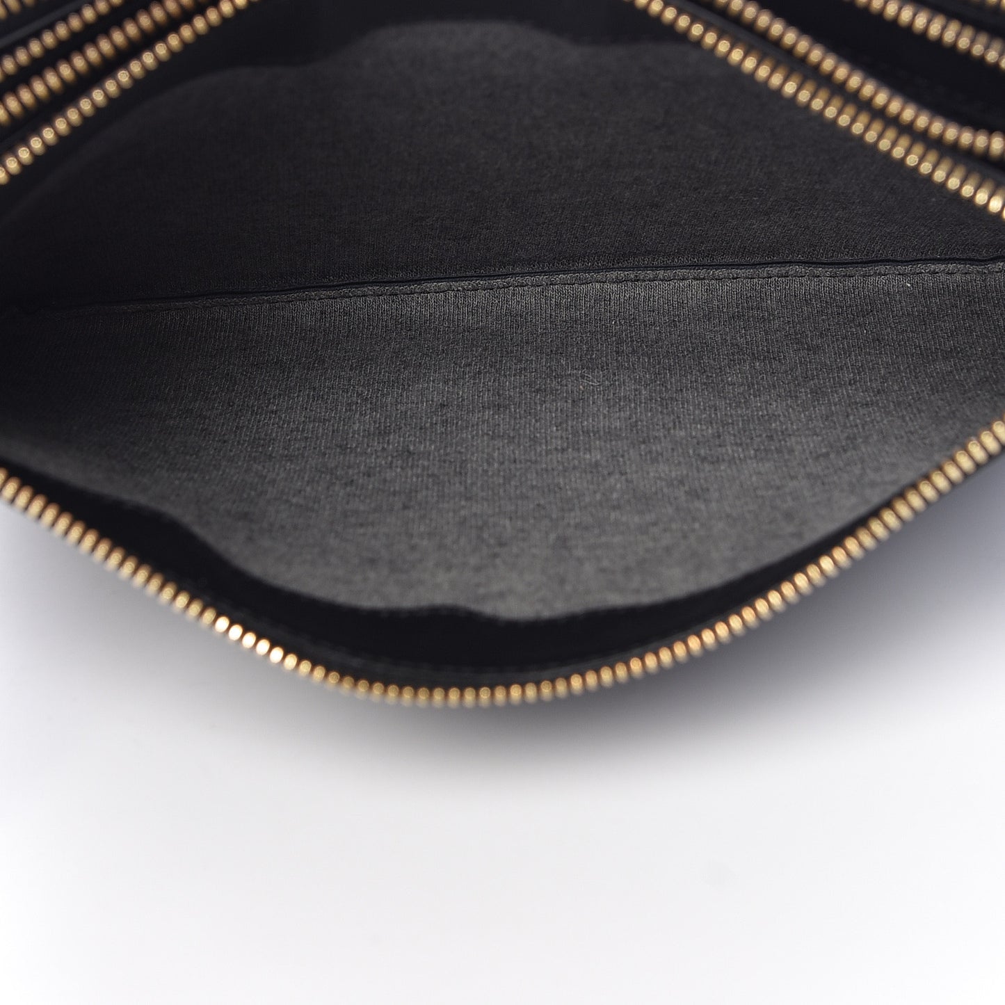 Lambskin Large Trio Crossbody Bag Black