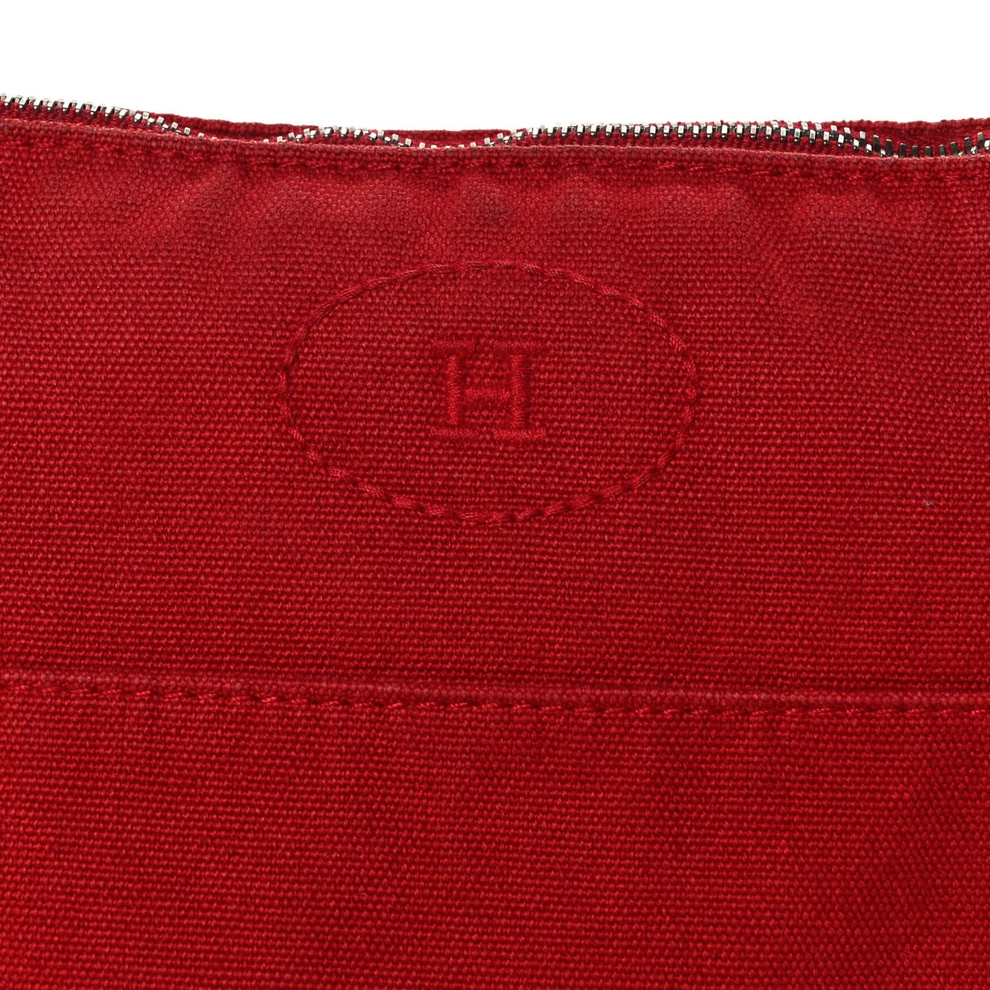 Cotton Bolide Travel Cosmetic Pouch Rouge