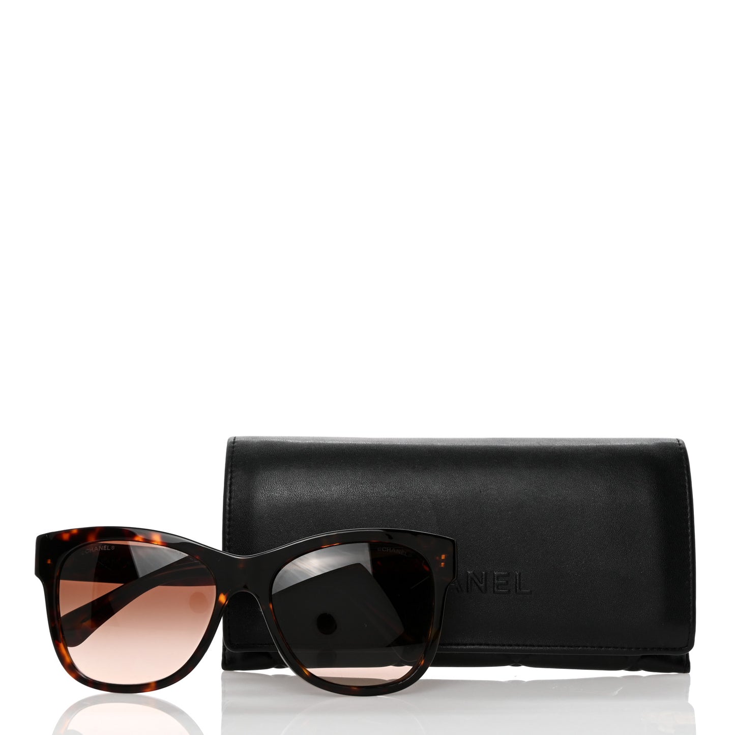 Acetate Runway Square Sunglasses 5380 Dark Tortoise