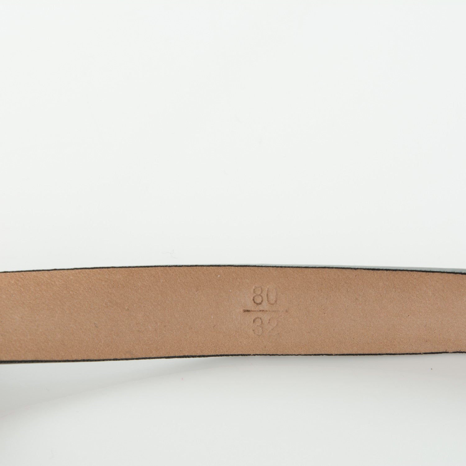 Chanel Lambskin CC Logo Skinny Belt 80 32 Black 4 of 7