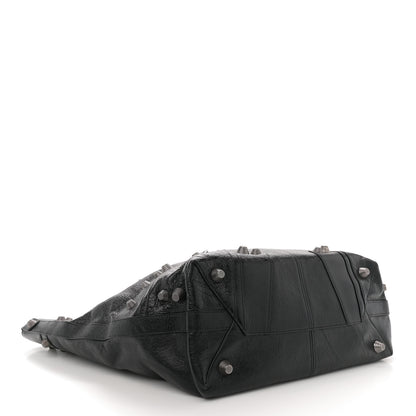 Balenciaga Agneau Arena Large Le Cagole Carry All Bag Black 5 of 13