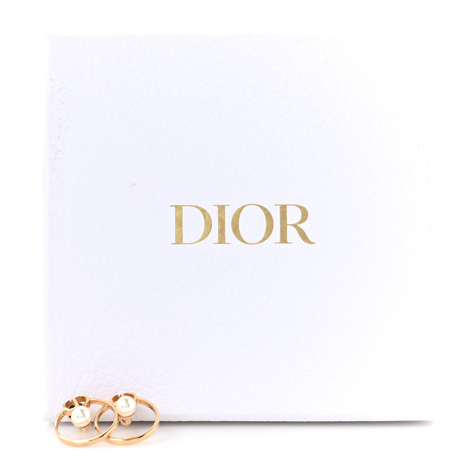 Christian Dior Pearl 30 Montaigne Earrings Gold 5 of 5