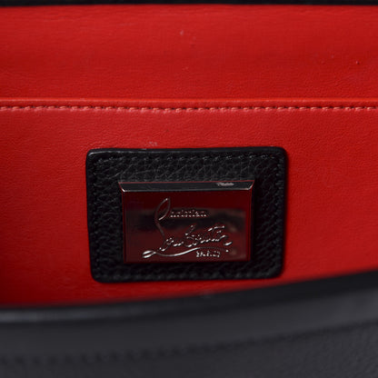 Christian Louboutin Pebbled Calfskin Small Rubylou Shoulder Bag Black 8 of 10