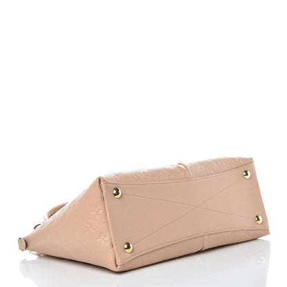 Louis Vuitton Empreinte V Tote MM Beige Rose Creme 4 of 9