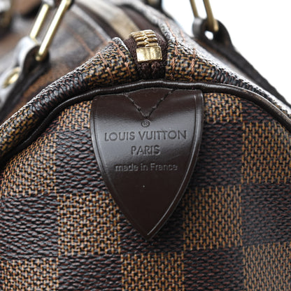 Louis Vuitton Damier Ebene Speedy 30 9 of 10