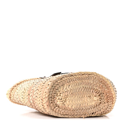 Loewe Raffia Small Basket Tote Bag Natural Tan 4 of 10