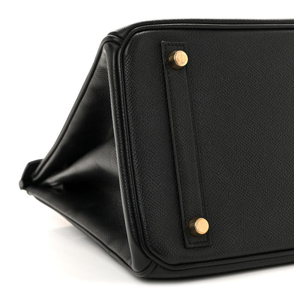 Hermes Epsom Birkin 30 Black 9 of 12