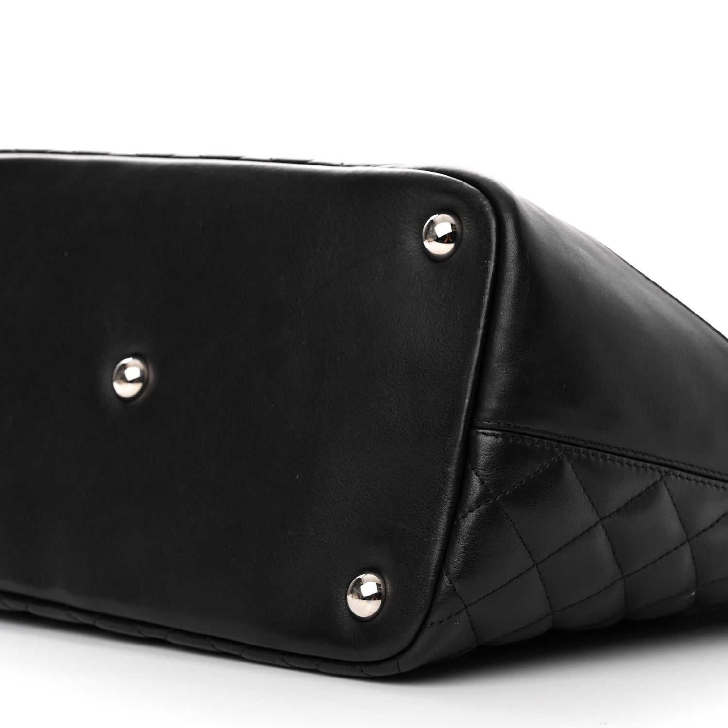 Chanel Calfskin Quilted Large Cambon Tote Black 10 of 10