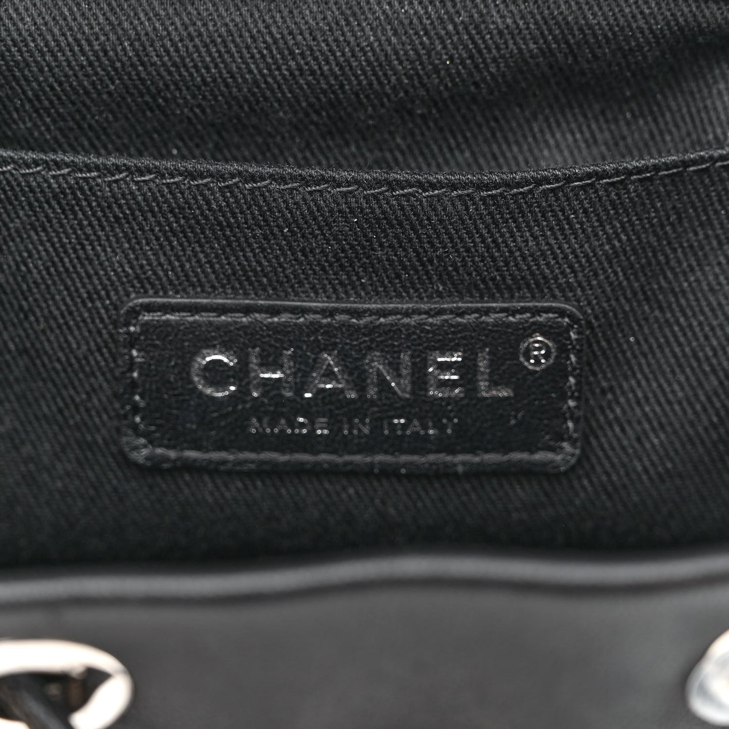 Lambskin Quilted Metallic Bubble Backpack Black