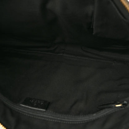 Gucci Monogram Pocket Hobo Black 5 of 11