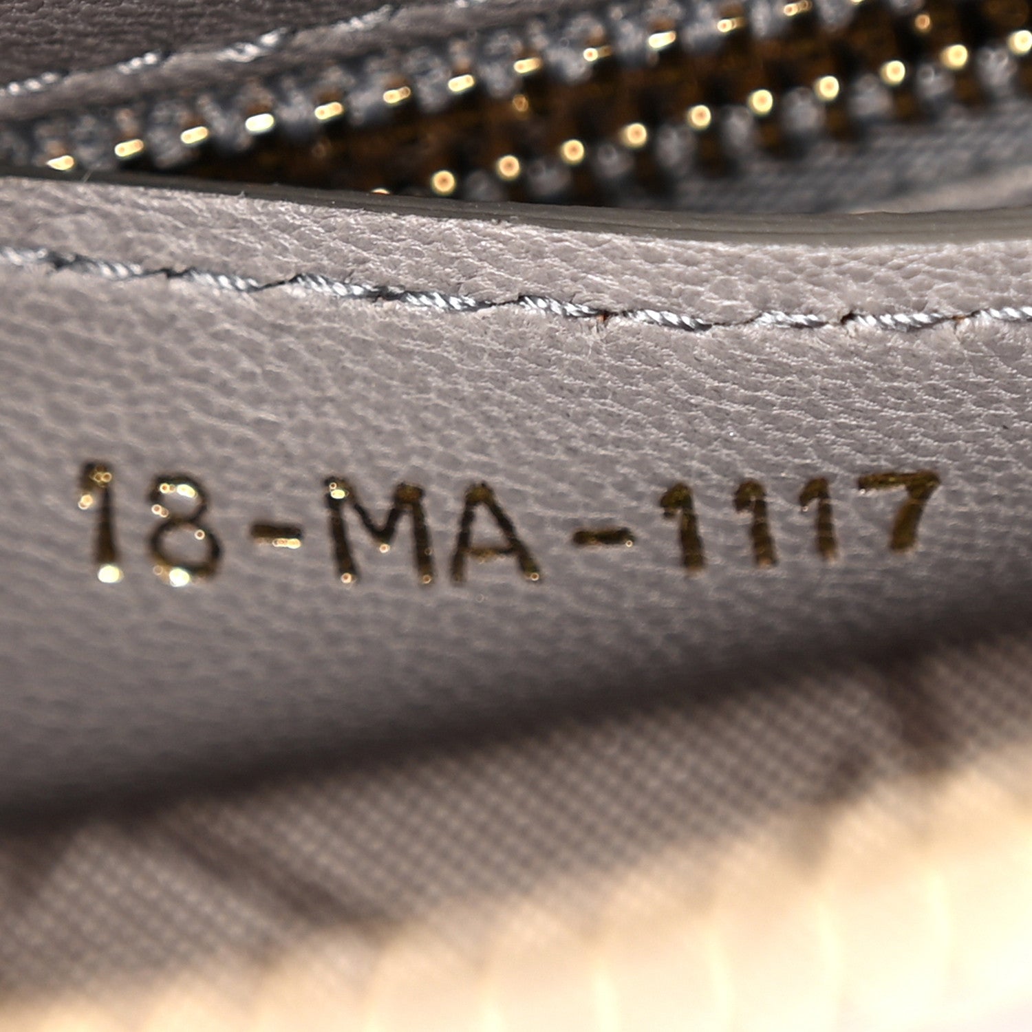 Christian Dior Lambskin Cannage Medium Lady Dior Grey 7 of 10