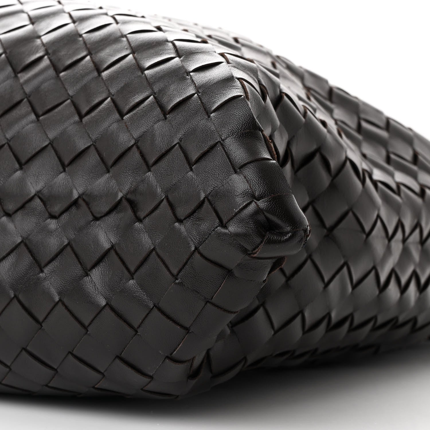 Bottega Veneta Calfskin Intrecciato Large Hop Fondant 10 of 11