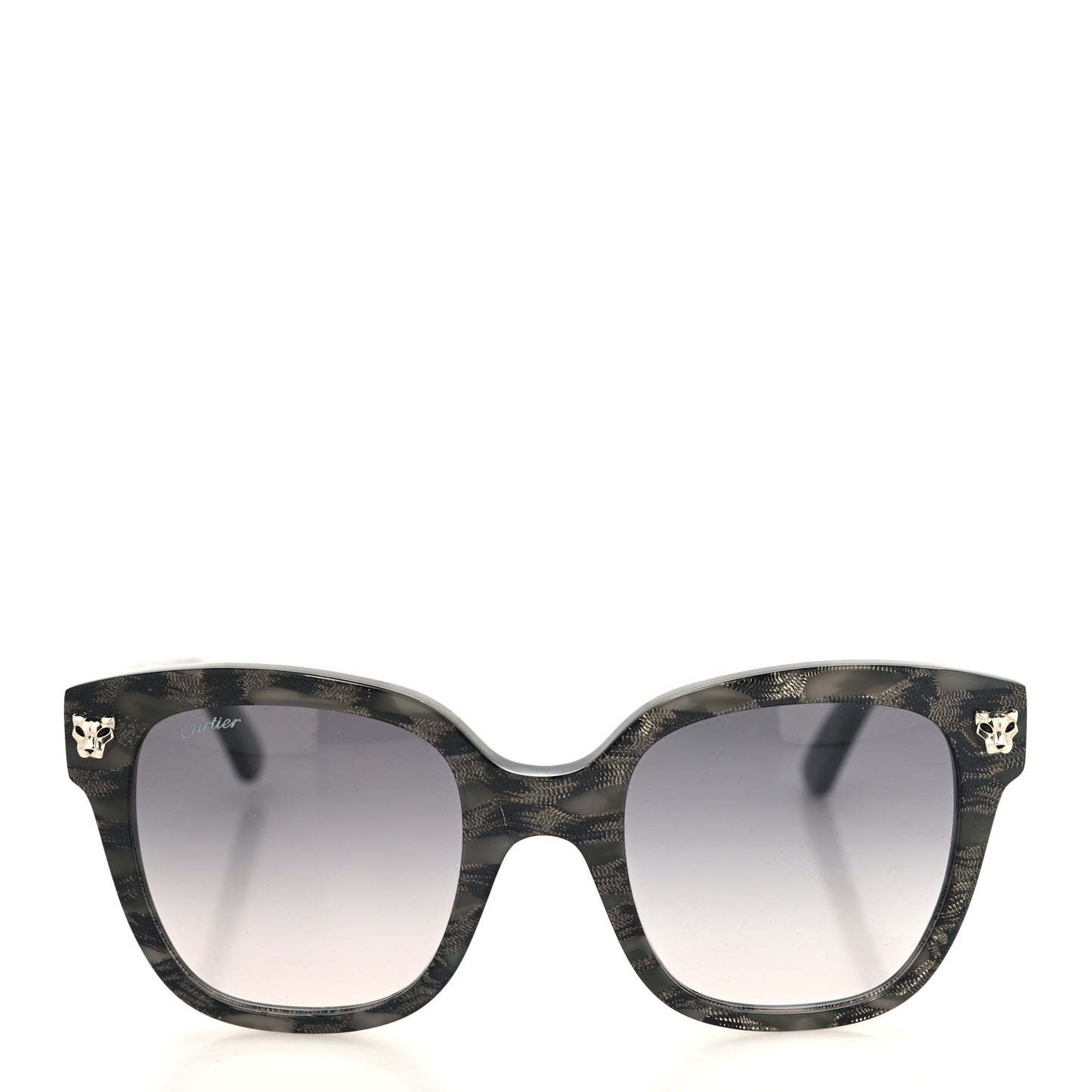 Panthere De Cartier Sunglasses Tortoise Grey