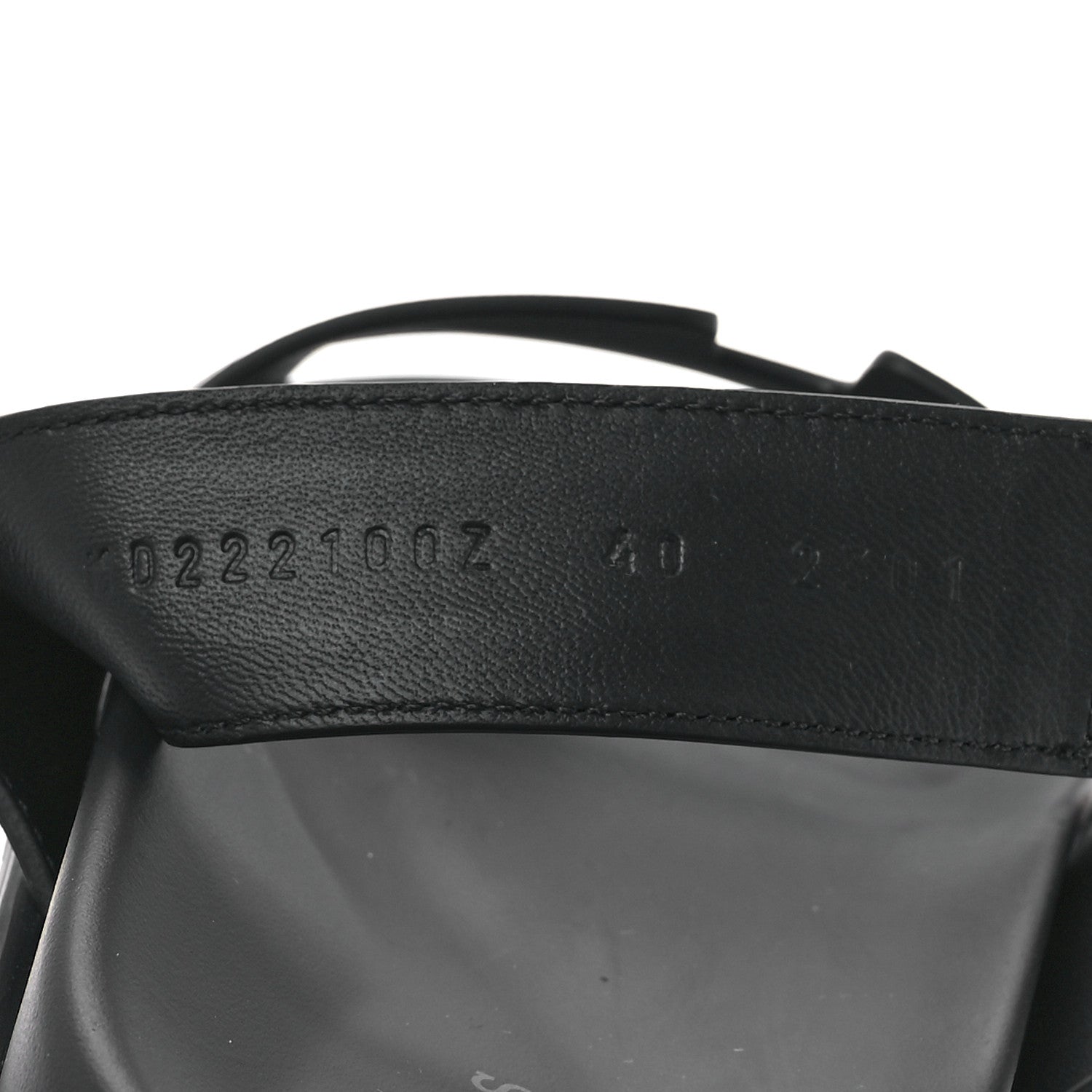 Hermes Calfskin Womens Chypre Sandals 40 Black 8 of 9