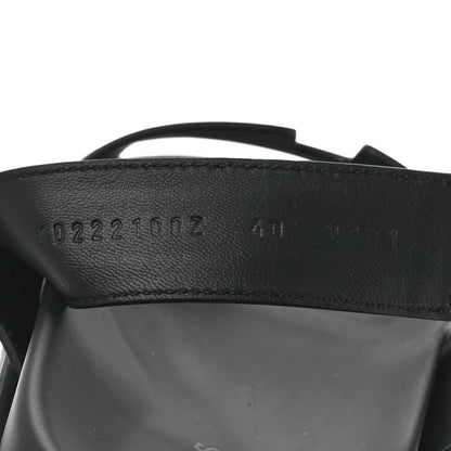 Hermes Calfskin Womens Chypre Sandals 40 Black 8 of 9