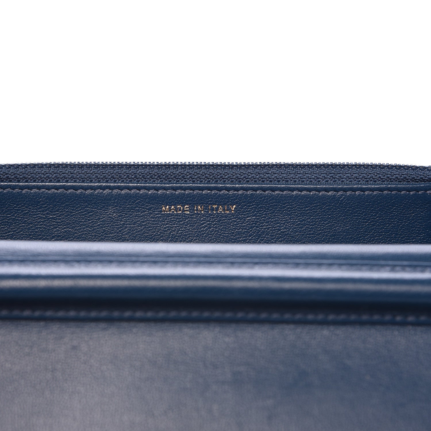 Chanel Goatskin Quilted 19 Wallet On Chain WOC Blue 8 of 14