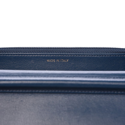 Chanel Goatskin Quilted 19 Wallet On Chain WOC Blue 8 of 14
