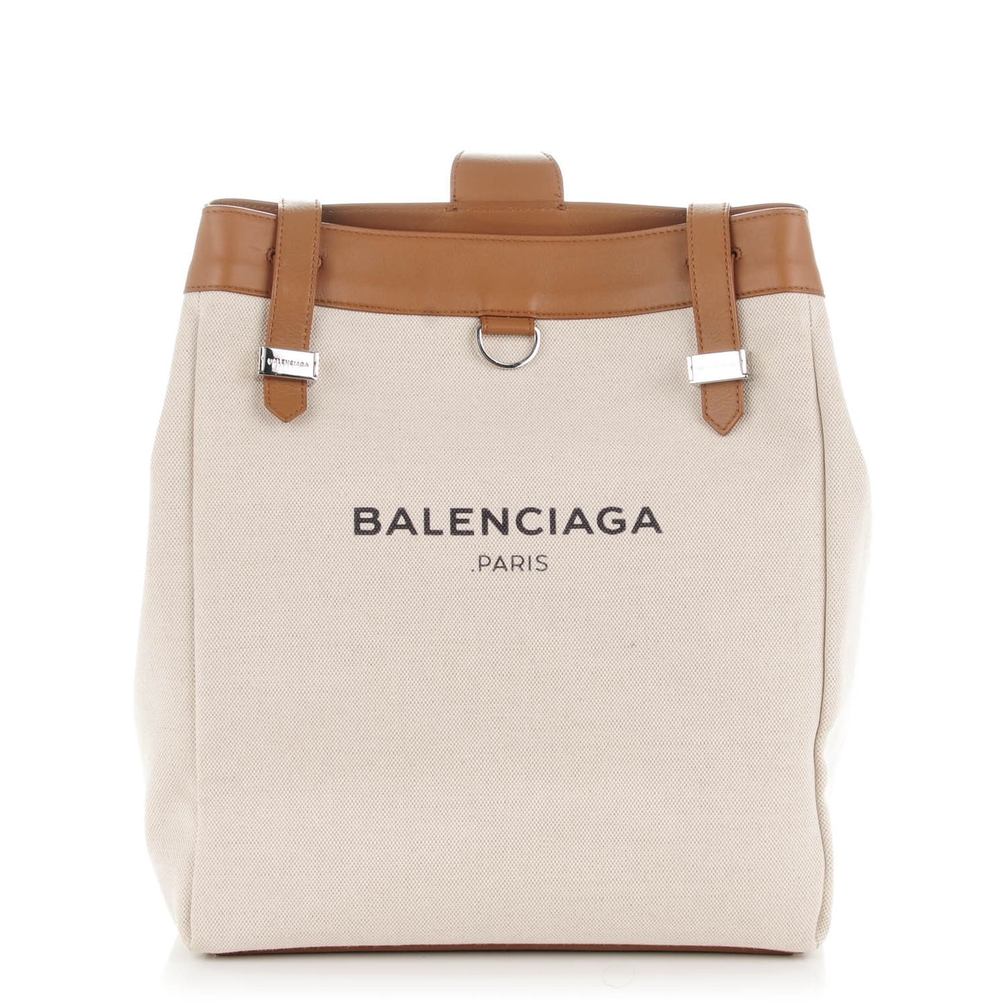 Natural Canvas Shoulder Duffle