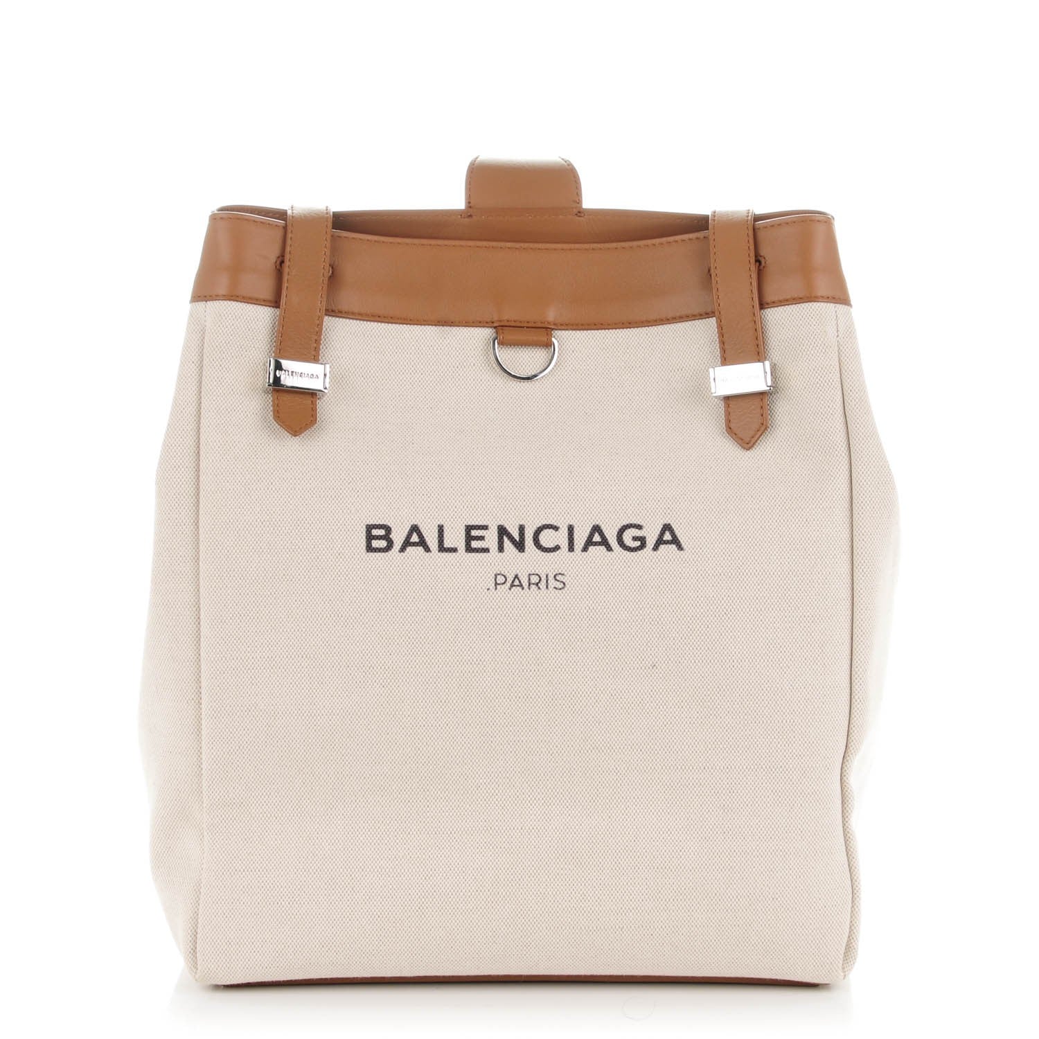 Balenciaga Natural Canvas Shoulder Duffle 1 of 7
