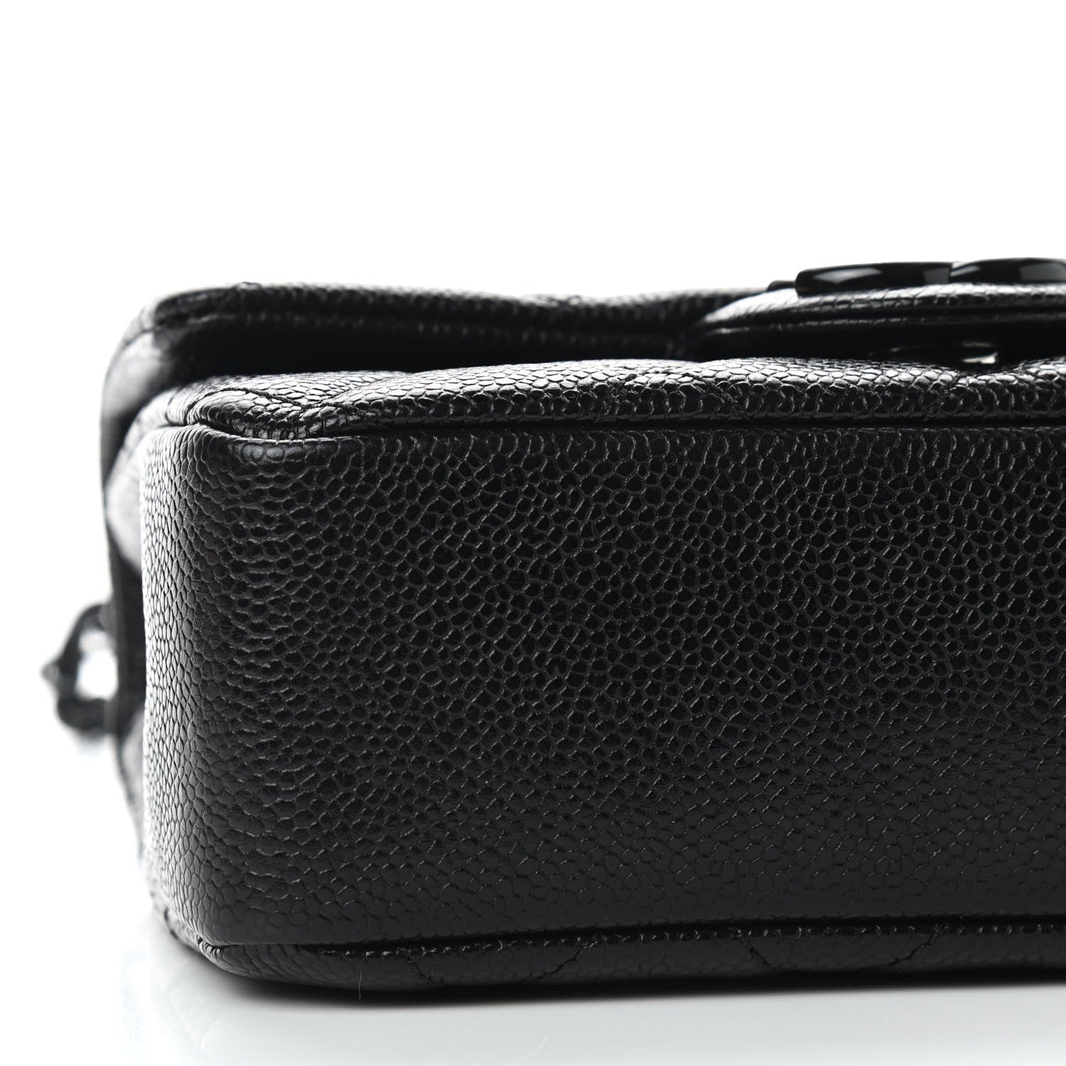 Chanel Caviar Quilted Incognito Mini Square Flap Black 6 of 9