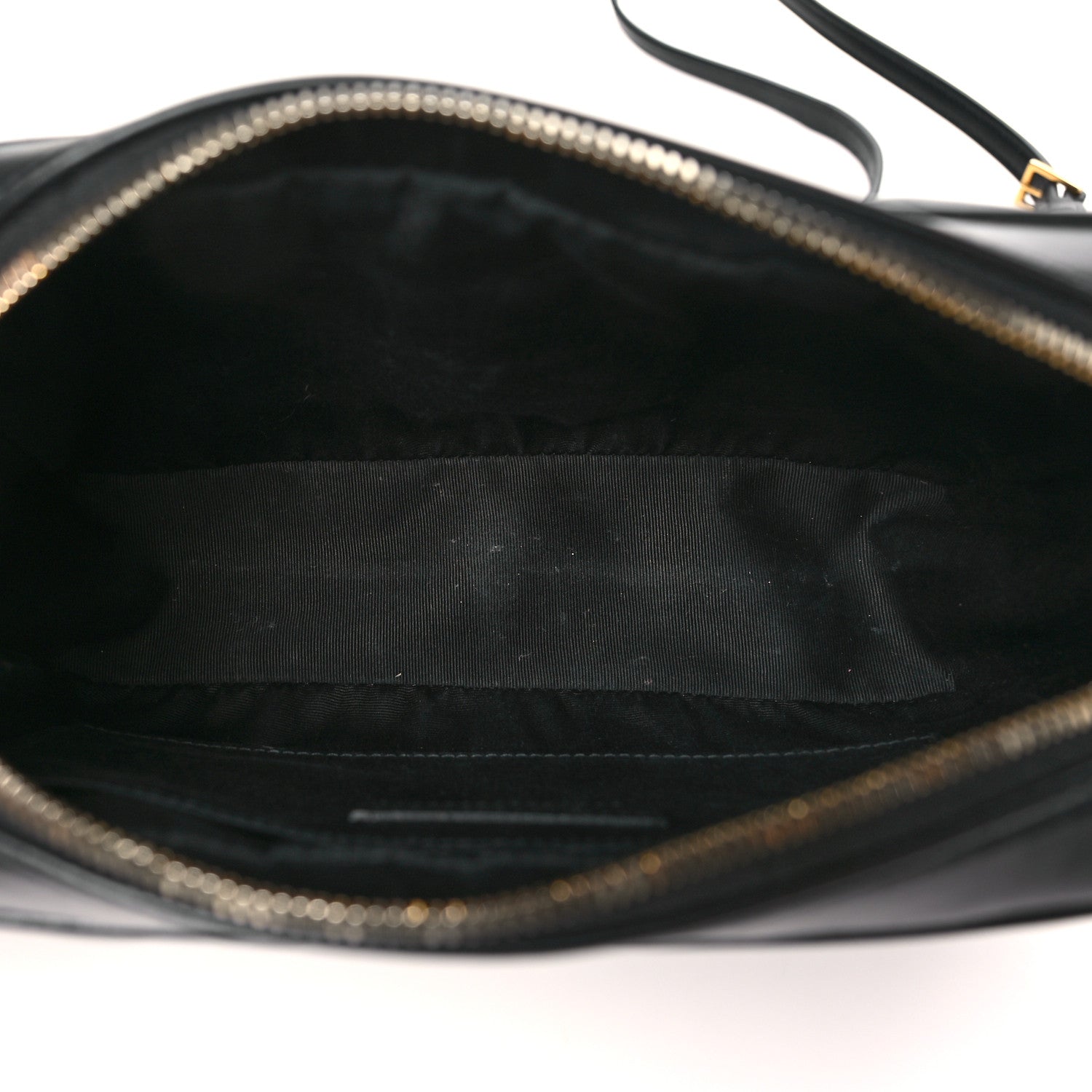 Saint Laurent Calfskin Matelasse Monogram Lou Camera Bag Black 5 of 12