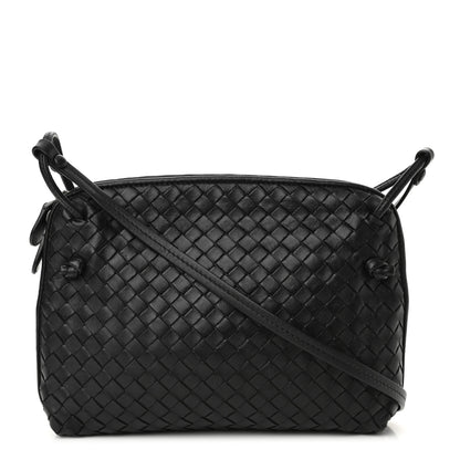 Bottega Veneta Nappa Intrecciato Nodini Bag Black 1 of 9