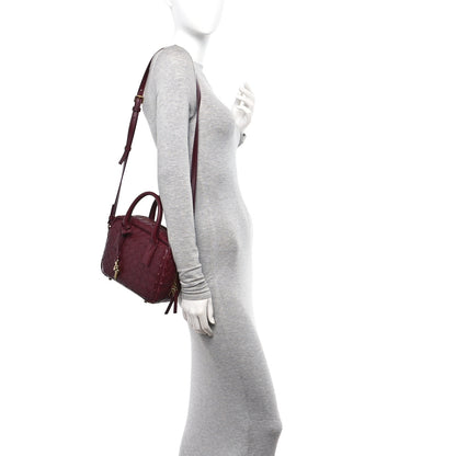Bottega Veneta Lambskin Intrecciato Small Getaway Barolo 2 of 10