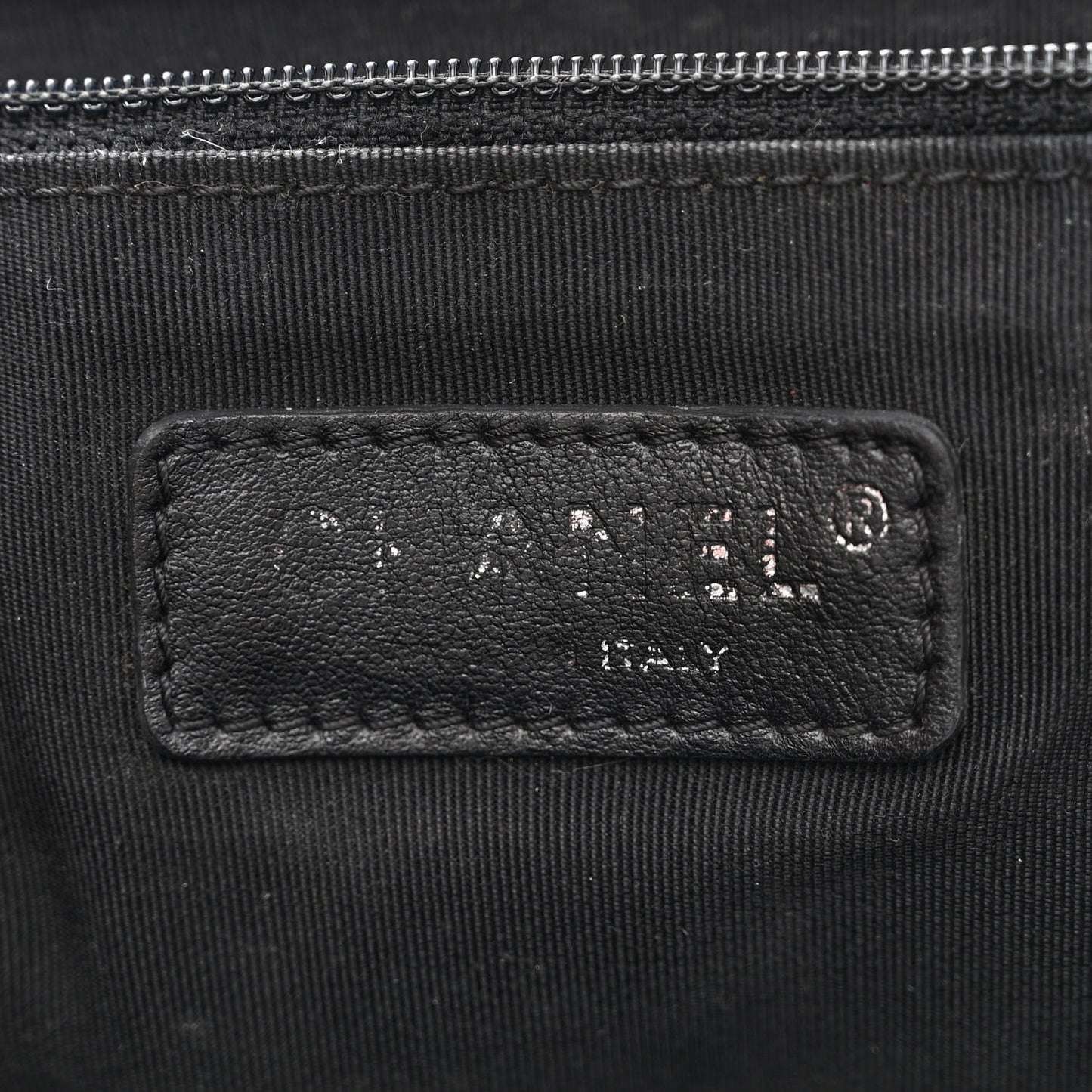 Calfskin Quilted Large Boy Flap Black