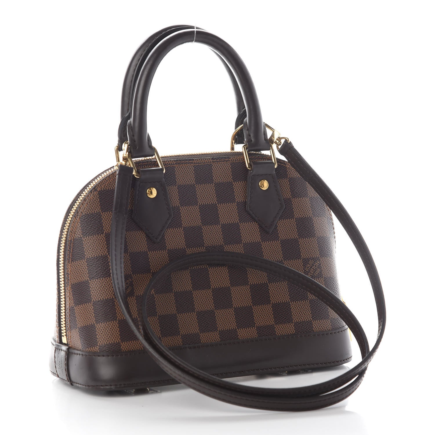 Louis Vuitton Damier Ebene Alma BB 3 of 8