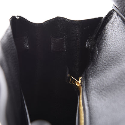 Hermes Togo Birkin 25 Black 14 of 37