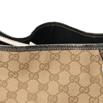 Gucci Monogram Medium Abbey Shoulder Bag Pewter 12 of 15