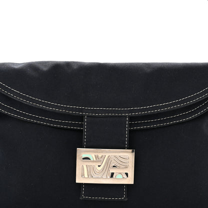 Fendi Denim Baguette Blue 7 of 19