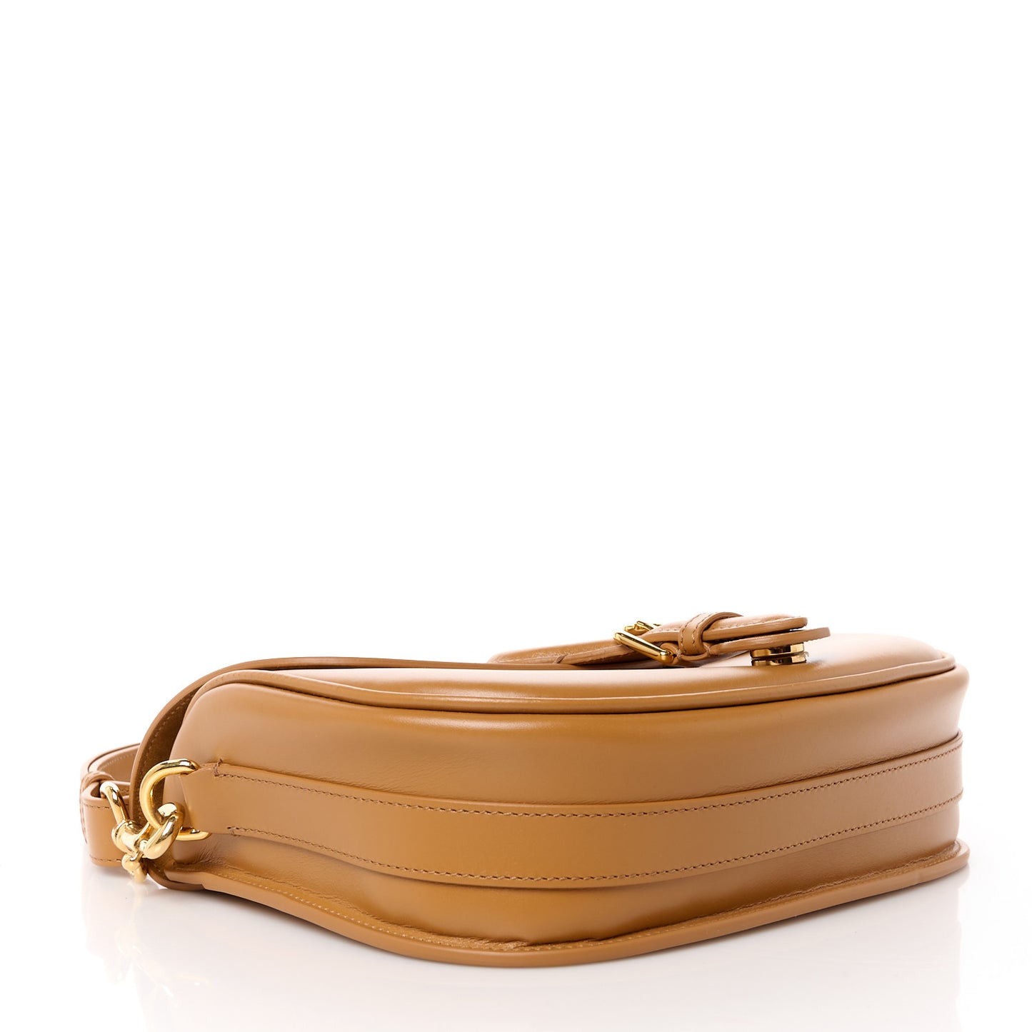 Box Calfskin Medium Bobby Flap Camel