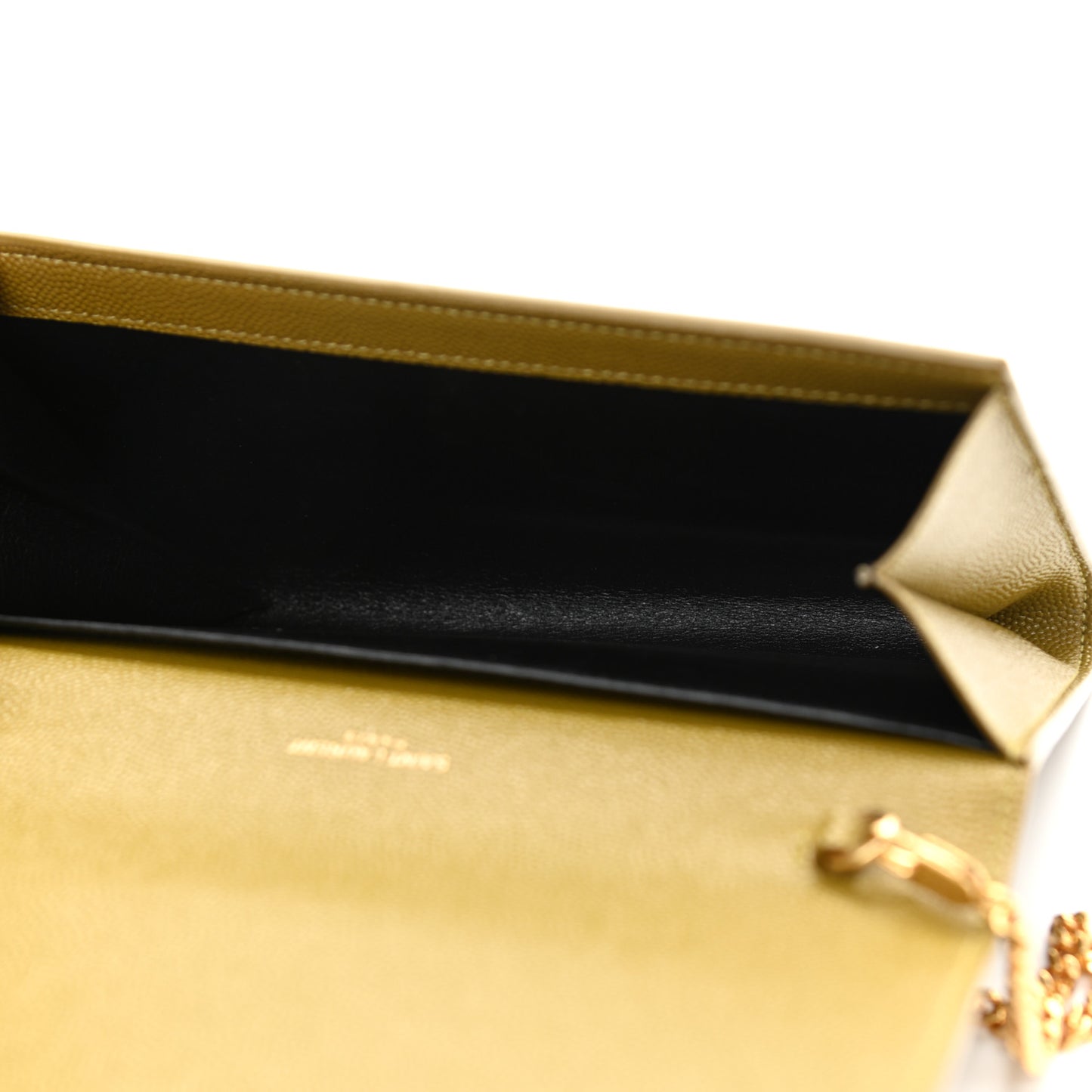 Grain De Poudre Monogram Uptown Chain Wallet Olive