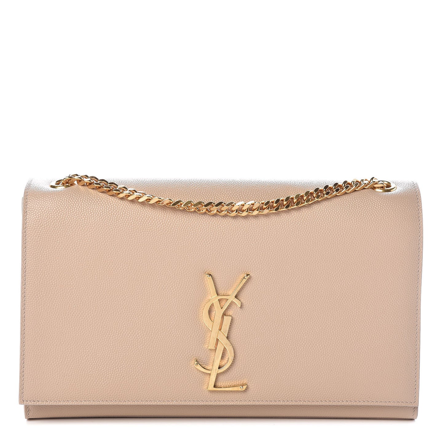 Grain De Poudre Medium Monogram Kate Satchel Nude Powder