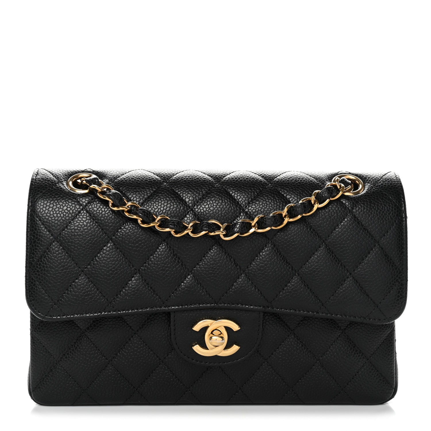 Chanel Caviar Quilted Small Double Flap Black 1 of 11