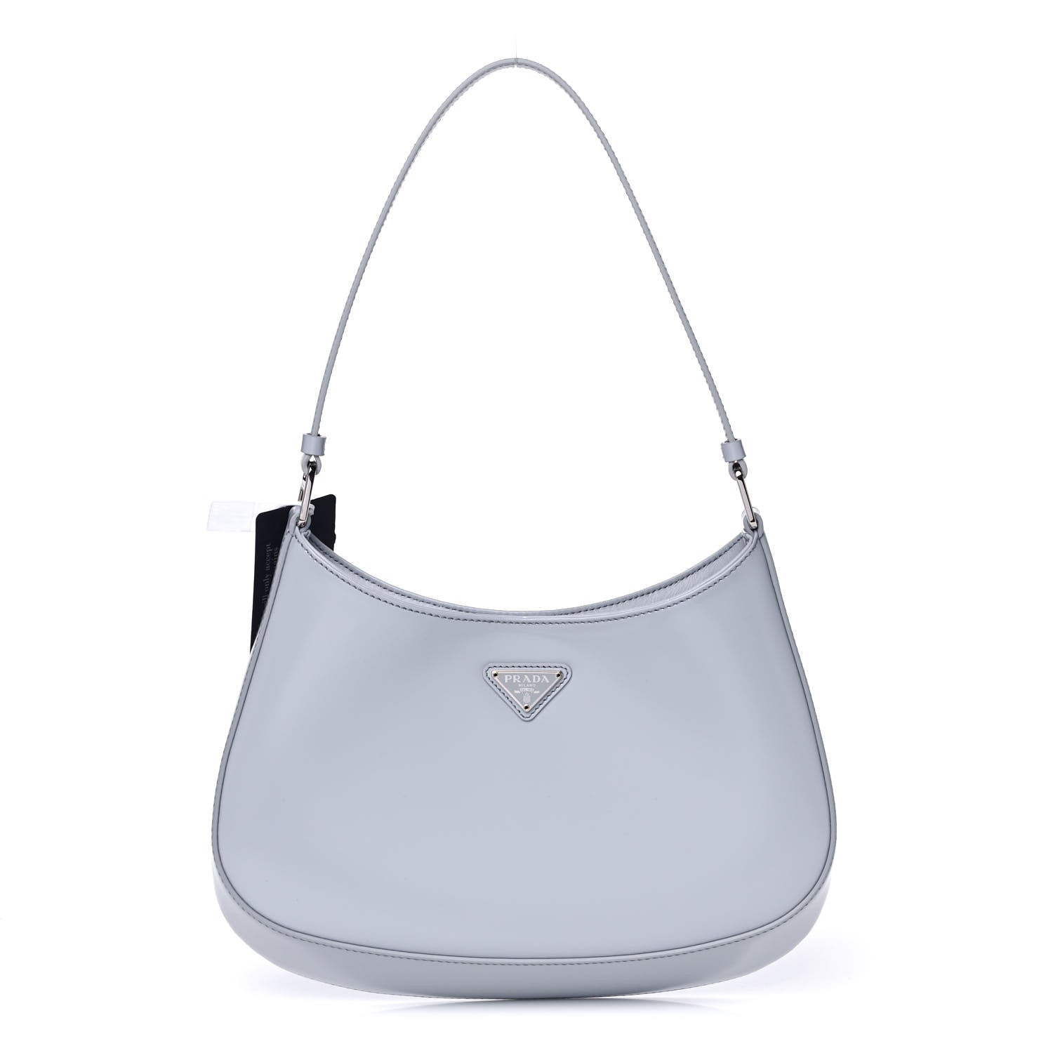 Prada Spazzolato Cleo Shoulder Bag Fiordaliso 1 of 12