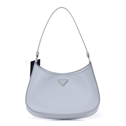 Prada Spazzolato Cleo Shoulder Bag Fiordaliso 1 of 12