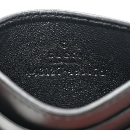 Gucci Calfskin Matelasse GG Marmont Card Holder Black 6 of 10