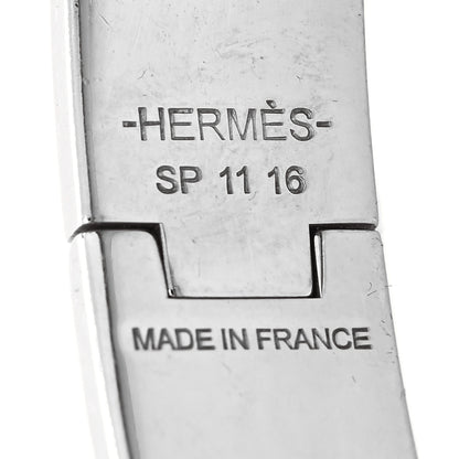 Hermes Enamel Printed Narrow Charniere Savana Dance Hinged Bracelet S Futurisme 5 of 5