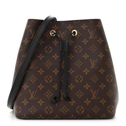Louis Vuitton Monogram Neonoe MM Black 1 of 8