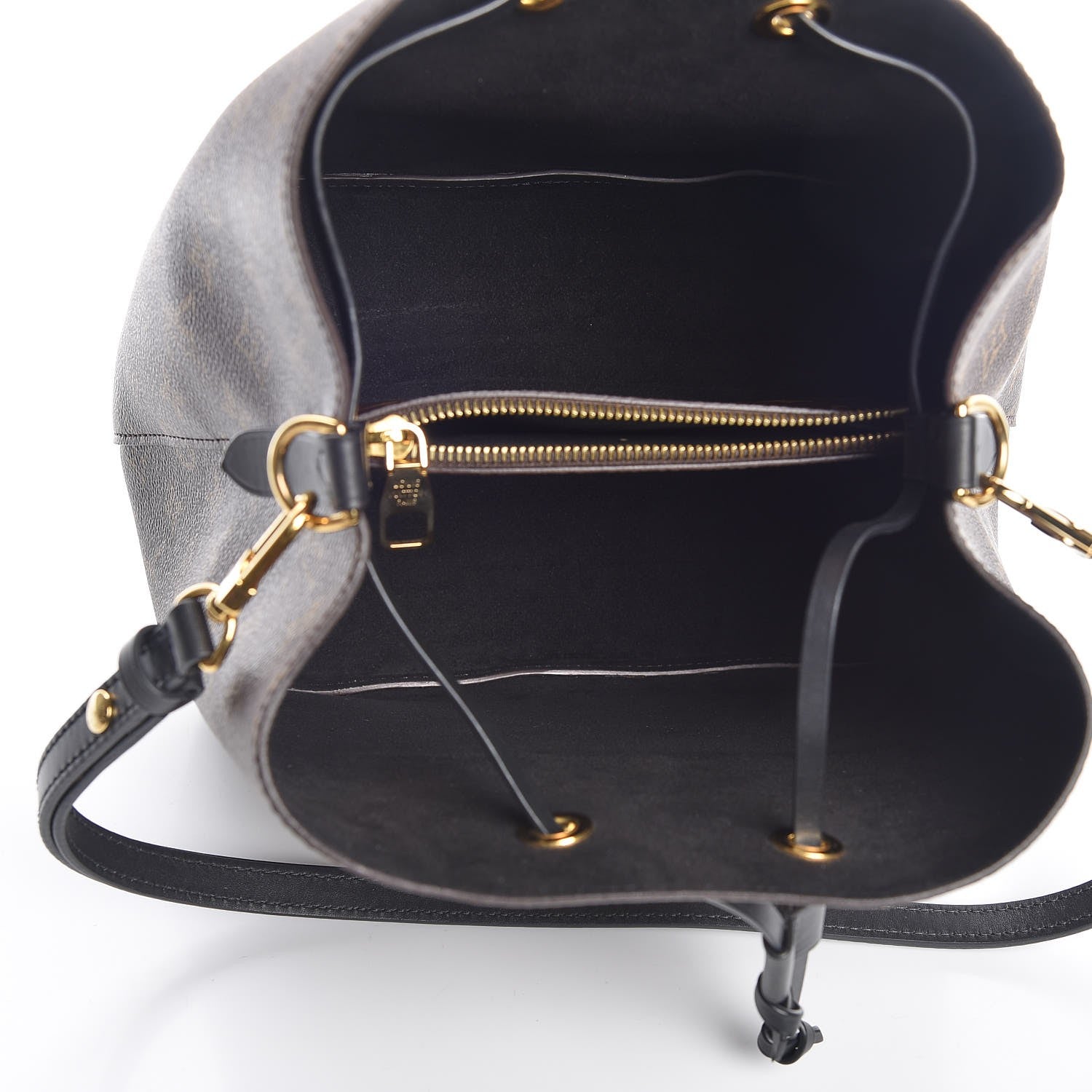Louis Vuitton Monogram Neonoe MM Black 5 of 7