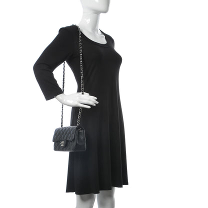 Chanel Caviar Quilted Mini Rectangular Flap Black 2 of 8